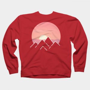 Sunset and Mountains Sweatshirt SN