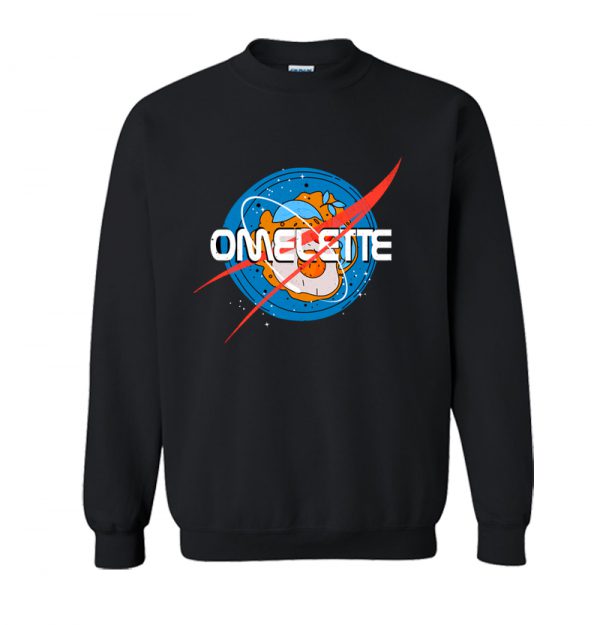 omelette NASA explorer Sweatshirt SN