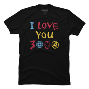 3000 Love Crayon T Shirt SN