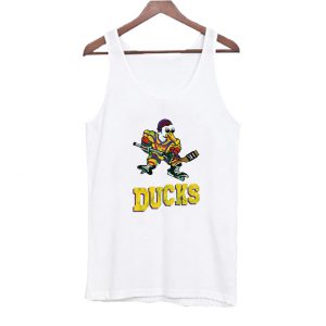 Classic Mighty Ducks Logo Tank Top SN