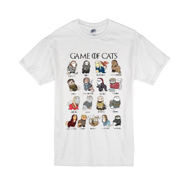 Game Of Cats tshirt SN