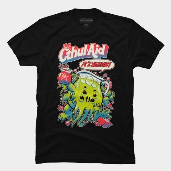 Hey CTHUL-AID T Shirt SN