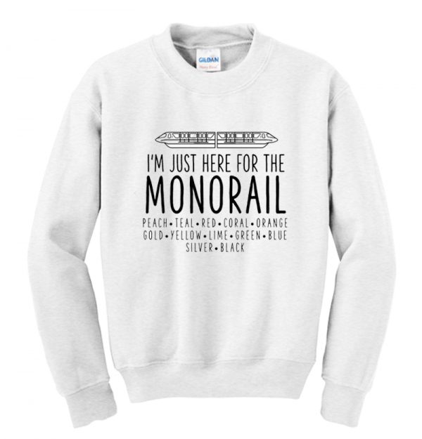 Just Visiting - Monorail Sweatshirt SN