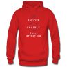 STRANGE PLANET - SURVIVE CHUCKLE SHOW AFFECTION CHARACTERS Hoodie SN