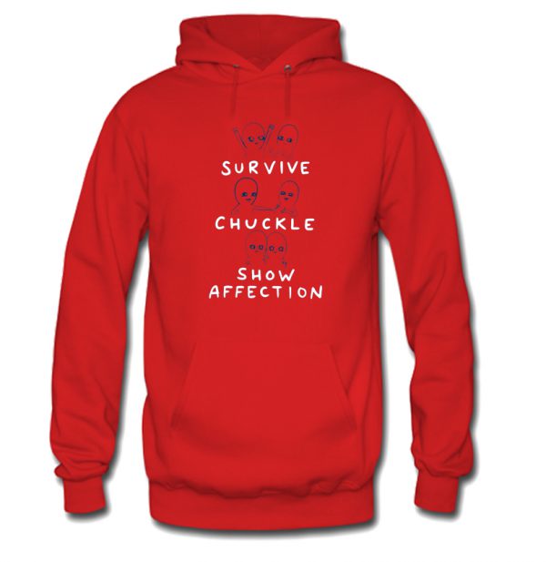 STRANGE PLANET - SURVIVE CHUCKLE SHOW AFFECTION CHARACTERS Hoodie SN