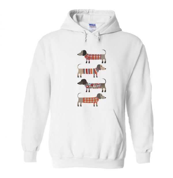 Sausage Dogs in Sweaters Hoodie SN