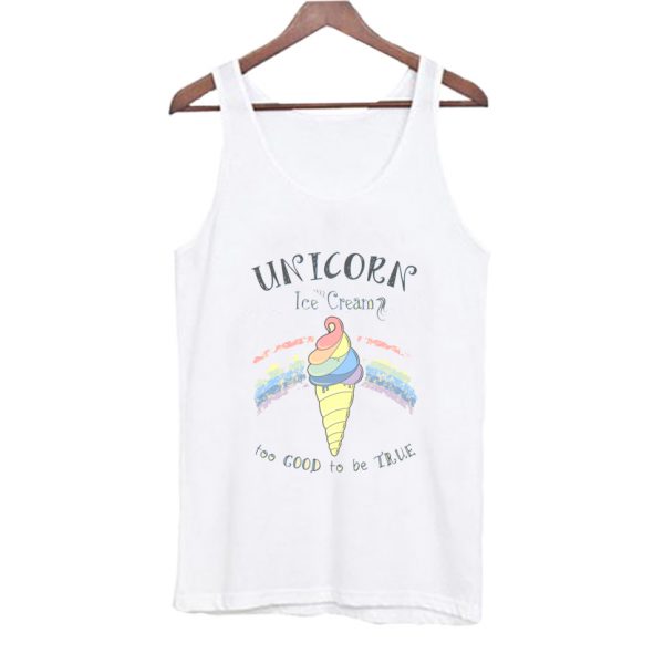 Unicorn Ice Cream Tank Top SN