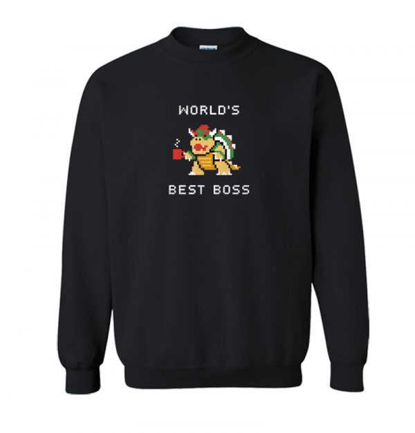 World's Best Boss Sweatshirt SN