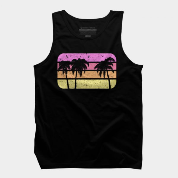 paradise palms Tank Top SN