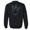 westside hand sweatshirt back SN