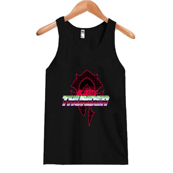 Blood & Thunder - 80's Style Tank Top SN