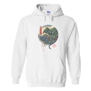 Cthulhu Ukiyo-e Hoodie SN