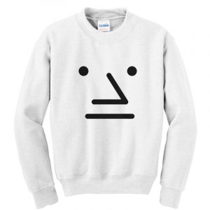 Delete NPC Wojak Meme Face Sweatshirt SN