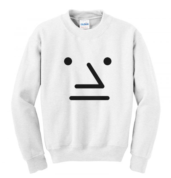 Delete NPC Wojak Meme Face Sweatshirt SN