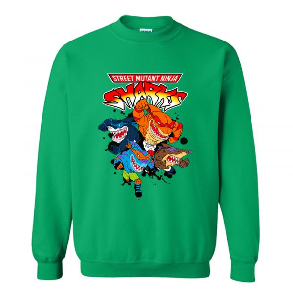 Street Mutant Ninja Shark Sweatshirt SN