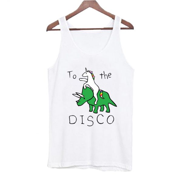 To The Disco Unicorn Tank Top SN