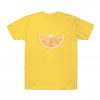 Watercolor Orange Segment T Shirt SN