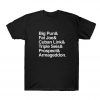 Big Pun & Fat Joe & Cuban Link - TS Helvetica (Juan Marcos Collaboration) T Shirt SN