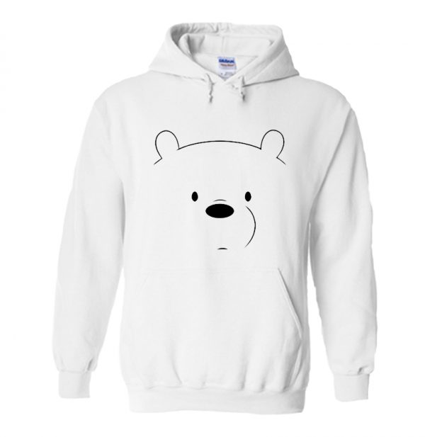 Cartoon Ice Bear - Polar Bear Cute Hoodie SN