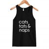 Cats Tats And Naps Tank Top SN