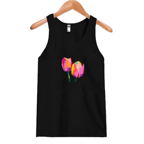 Colorful Tulip Tank Top SN