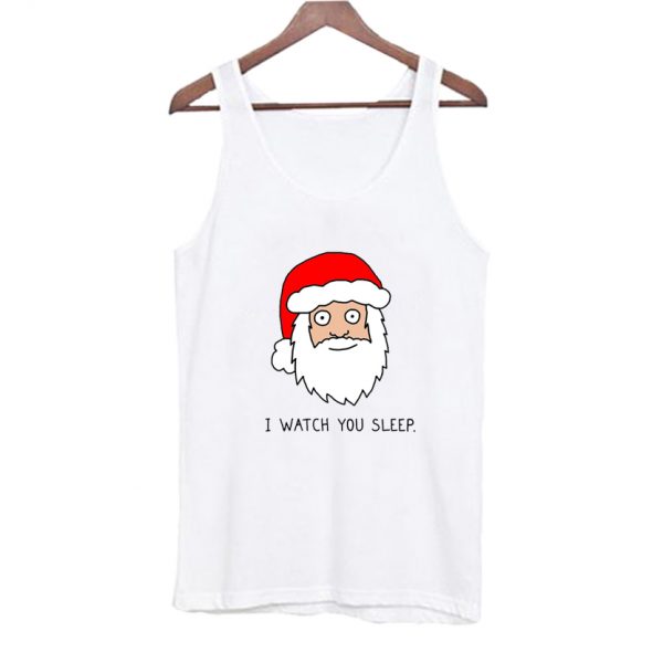 Creepy Santa Tank Top SN