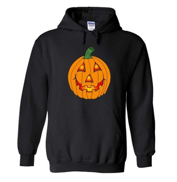 Glowing Happy Jack-O-Lantern Hoodie SN