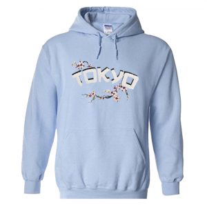 Tokyo Sakura Light Blue hoodie SN