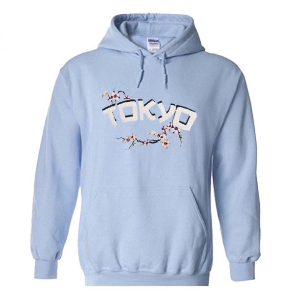 Tokyo Sakura Light Blue hoodie SN