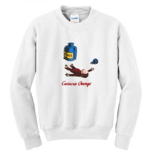 Vintage 1995 Curious George Ether Sweatshirt SN