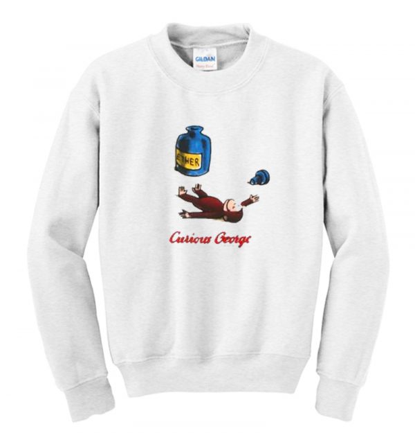 Vintage 1995 Curious George Ether Sweatshirt SN