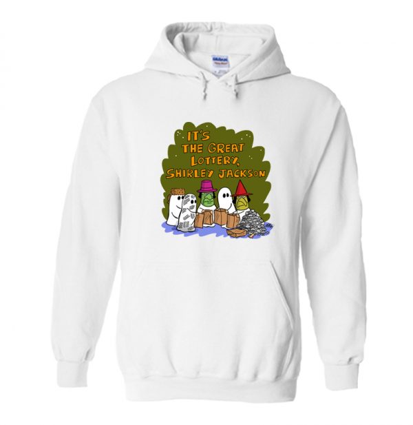 All I Got Was Rocks - It's The Great Lottery Shirley Jackson Hoodie SN