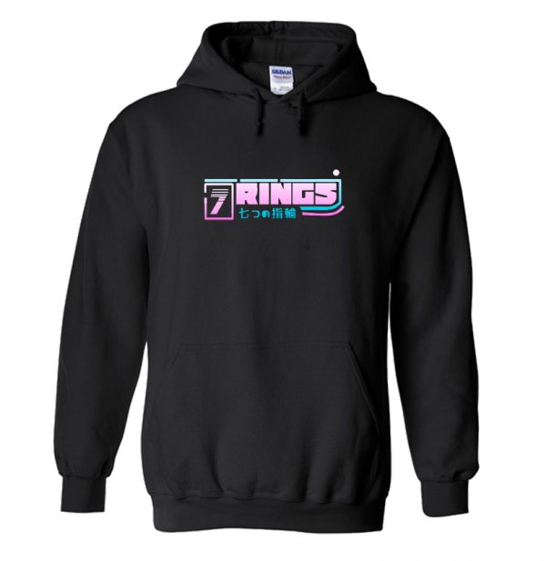 Ariana Grande 7 Rings Logo Hoodie SN