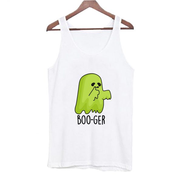 Boo-ger Cute Halloween Booger Ghost Tank Top SN