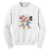 Early 90s Mickey and Minnie Mouse sweatshirt SN