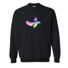 Geometric Rainbow Hummingbird Sweatshirt SN