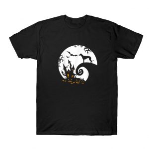 Greyhound And Moon Halloween T Shirt SN