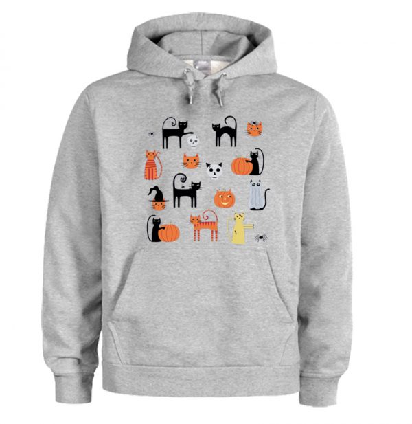 Halloween Cats Hoodie SN