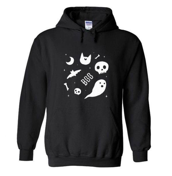 Halloween Pattern Hoodie SN