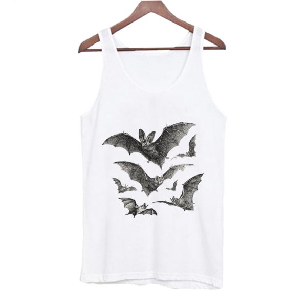 Halloween Vintage Bats Tank Top SN