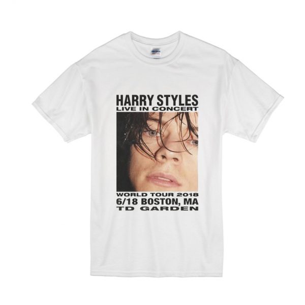 Harry Styles Live in Concert Boston T Shirt SN