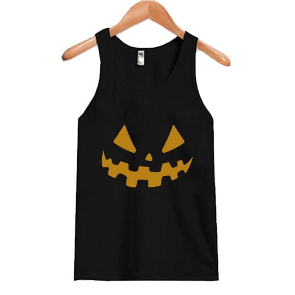 Jack -O- Lantern Halloween Tank Top SN