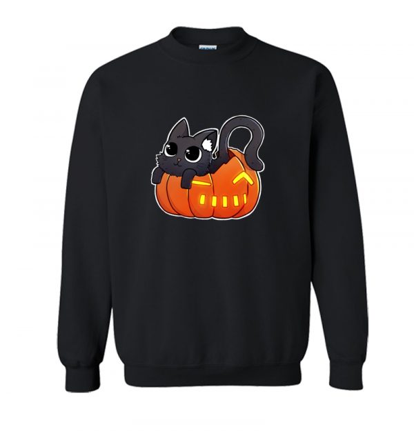 Pumpkin Cat Sweatshirt SN