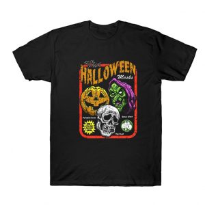 Trick or Treat Halloween Masks T Shirt SN