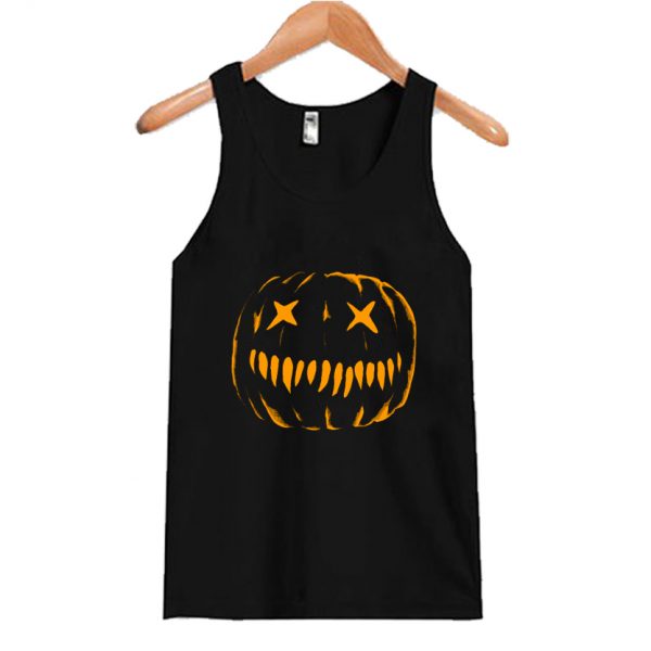 Trick r Treat Monster Pumpkin Halloween Tank Top SN