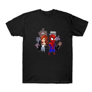 Awesome MJ and Spidey t-shirt SN