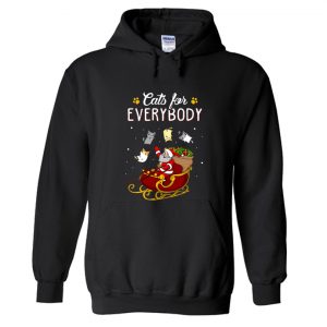 Cats For Everybody Christmas Hoodie SN