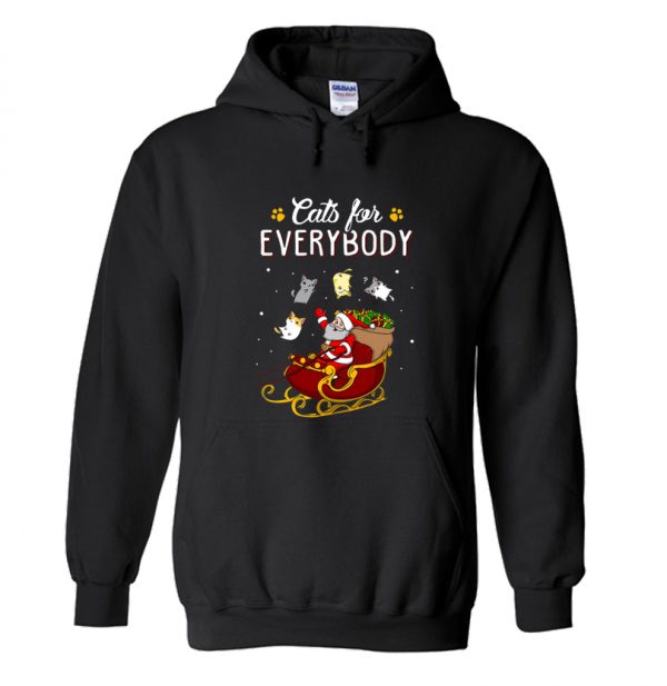 Cats For Everybody Christmas Hoodie SN