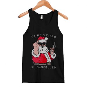 Christmas Is Cancelled Quarantine Tank Top SN