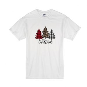 Christmas Plaid Trees T Shirt SN